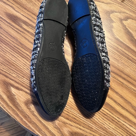 Michael Kors Black Tweed Ballet Flats - Picture 4 of 7